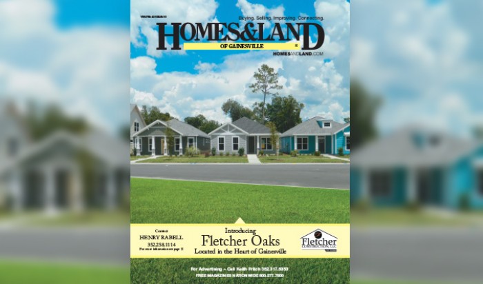Cover of Homes & Land Magazine